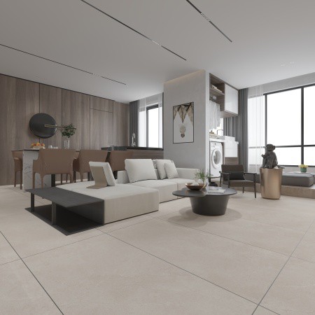 Beige Porcelain Marble Floor Tile
