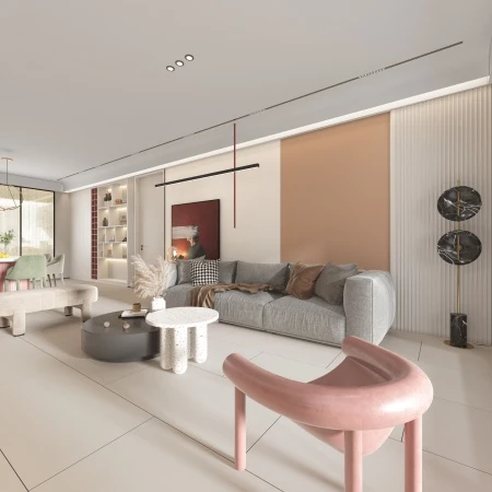 Matte Cloud Grey Porcelain Tile