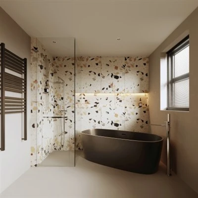 Glossy Terrazzo Tiles