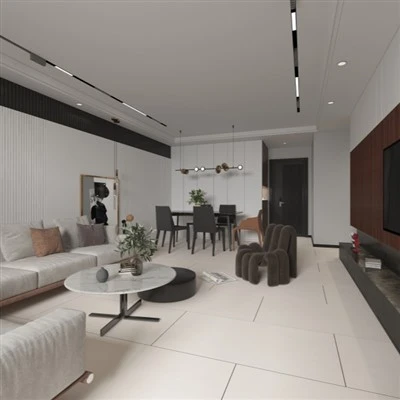 White Stone Look Tiles